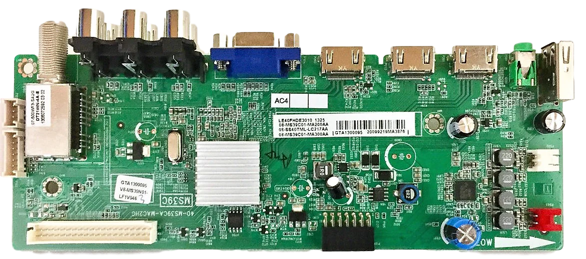 08-SS40TML-LC217AA TCL TV Module, main board, 40-MS39CA-MAC2HG, 08-MS39C01-MA200AA, 08-MS39C01-MA300AA, LE40FHDE3010, LE40FHDE3010TBAA