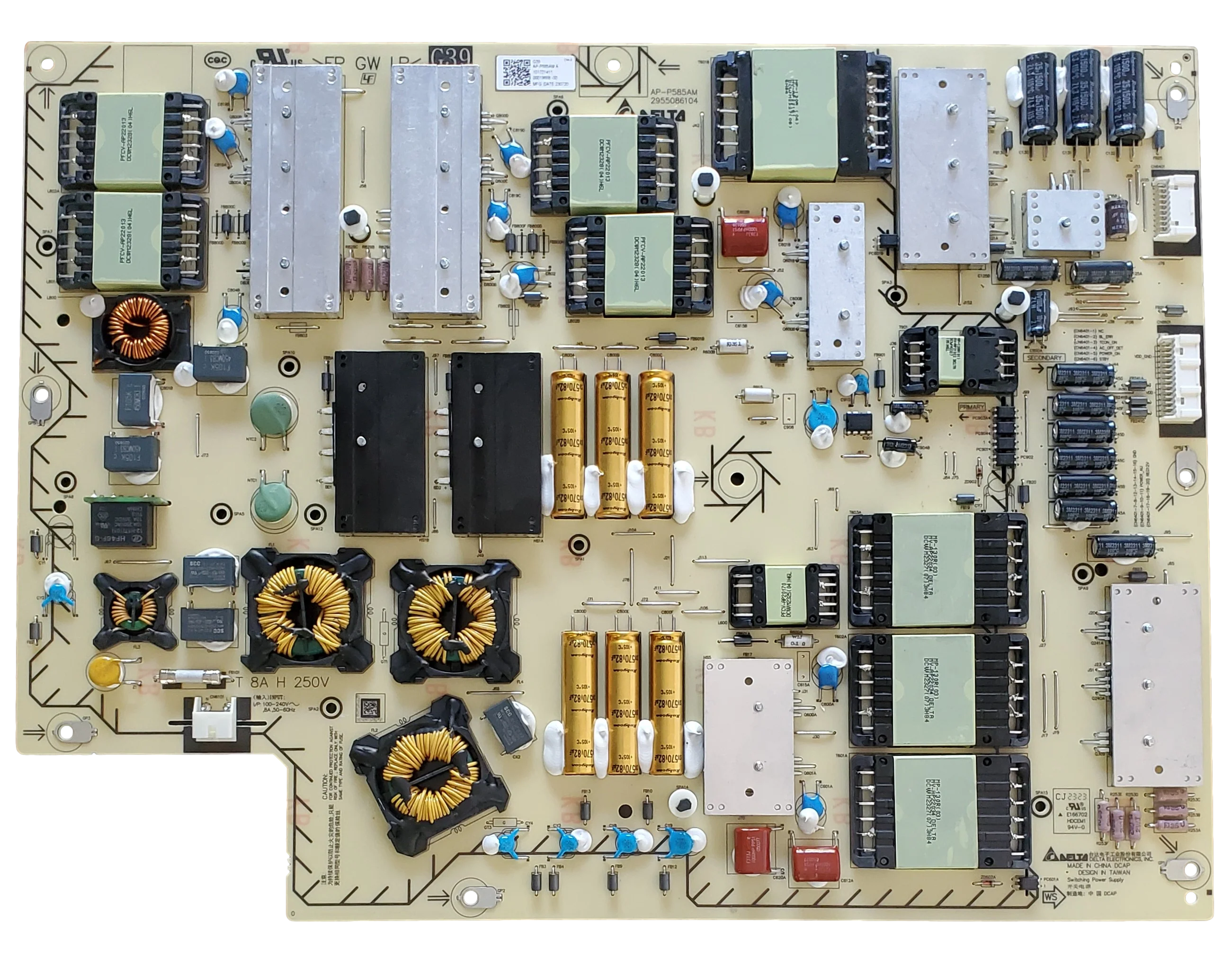 1-017-214-11 Sony Power Supply Board (), 10172141, AP-P585AM ,G39, 2955086104, XR-65A95L, K-65XR80M2, K-65XR80CM2