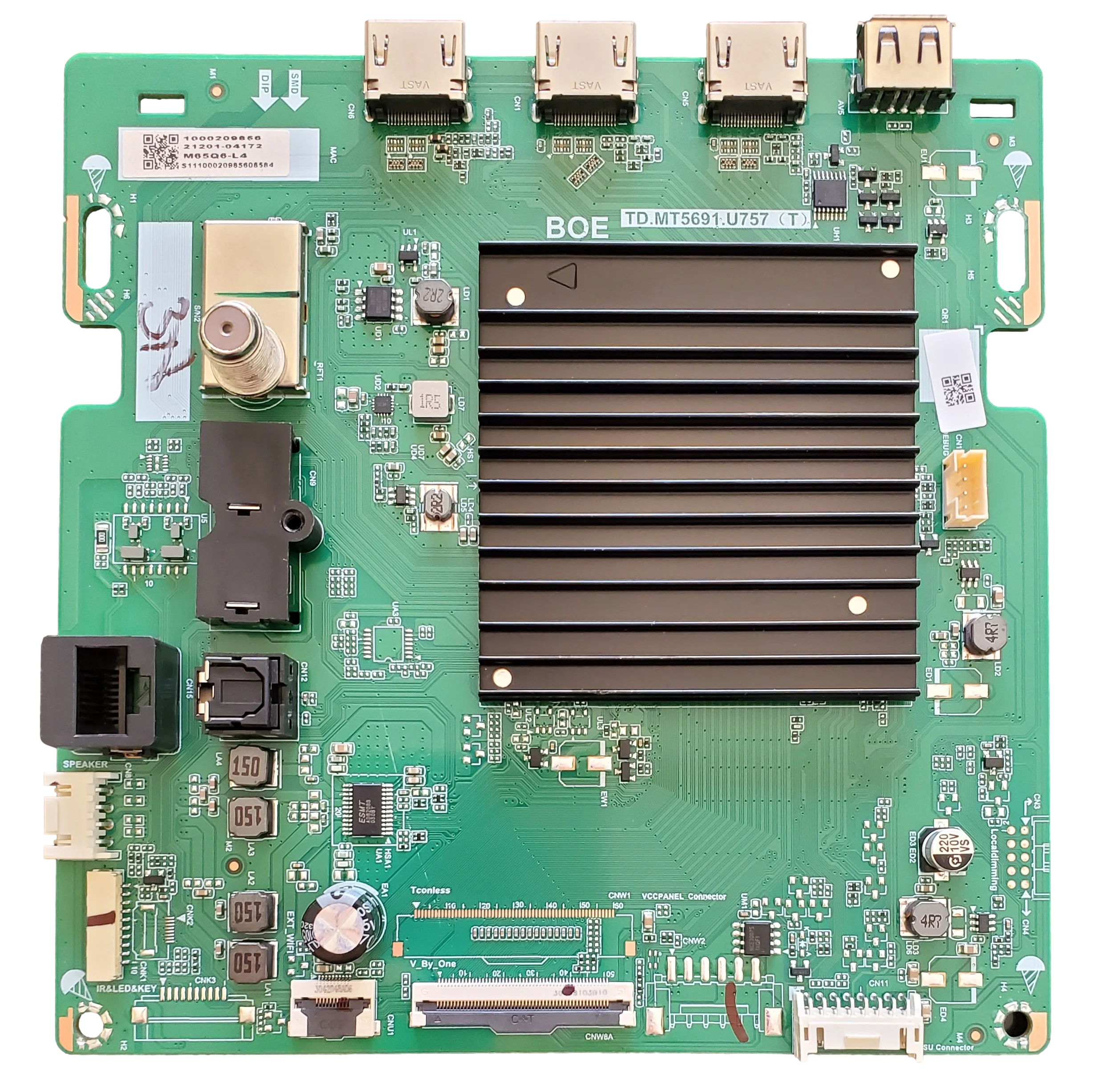21201-04172 Vizio Main Board, TDMT5691.U757, M65Q6-L4