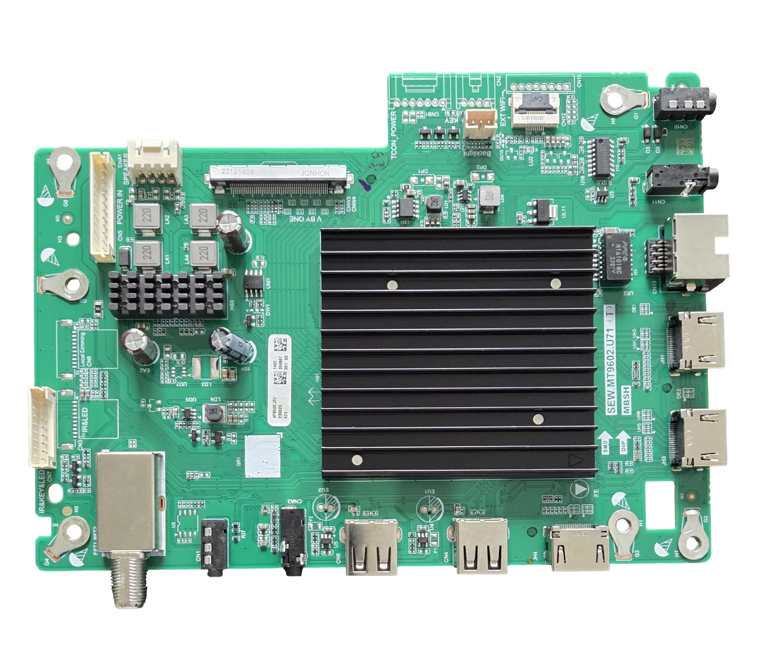 230623 Sharp Main Board, 140C, 394867, SEW.MT9602.U71(T), 4P-B50EJ2U