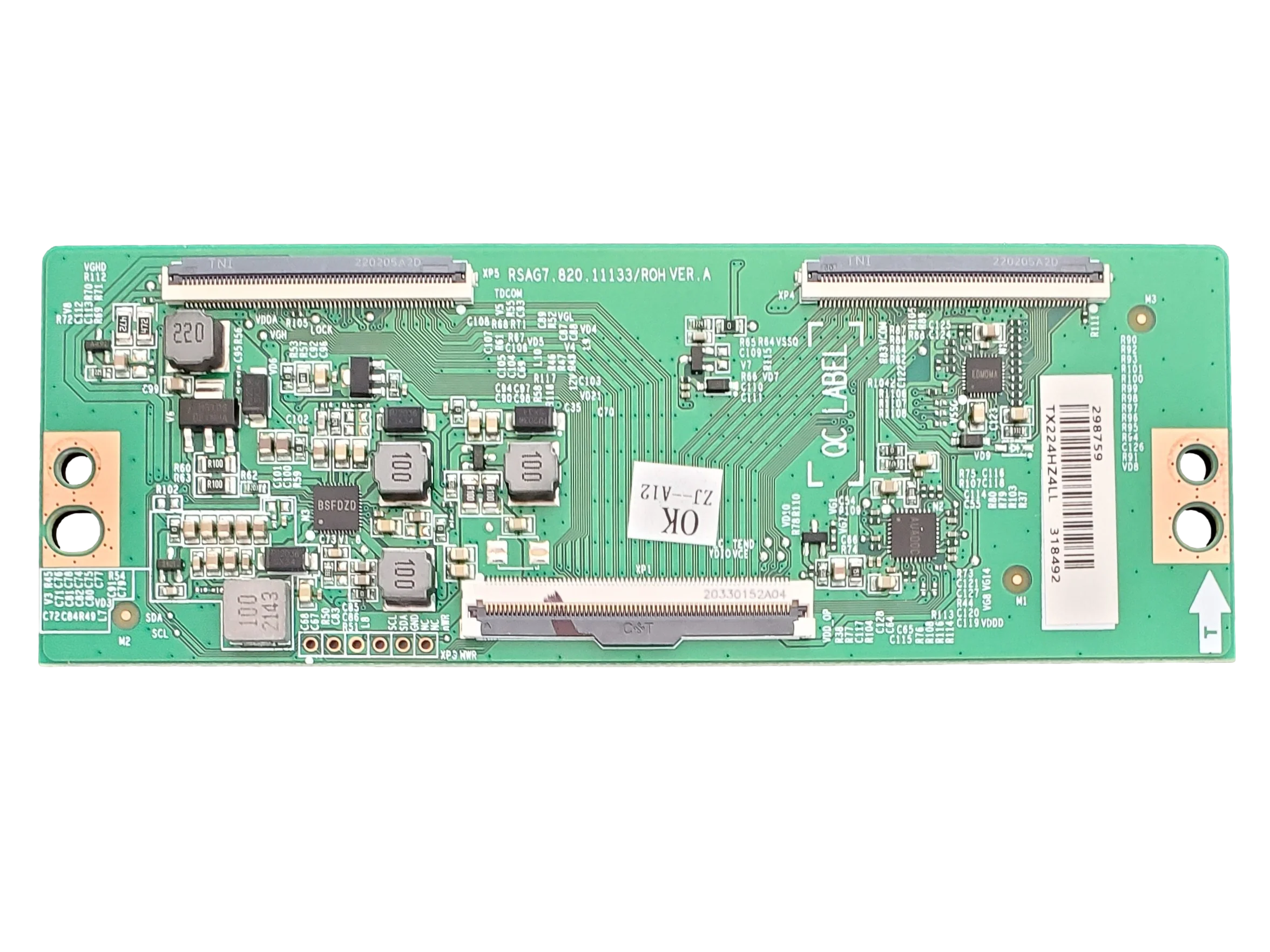 298759 Hisense T-Con, 318492, RSAG7.820.11133/ROH, 43R6G