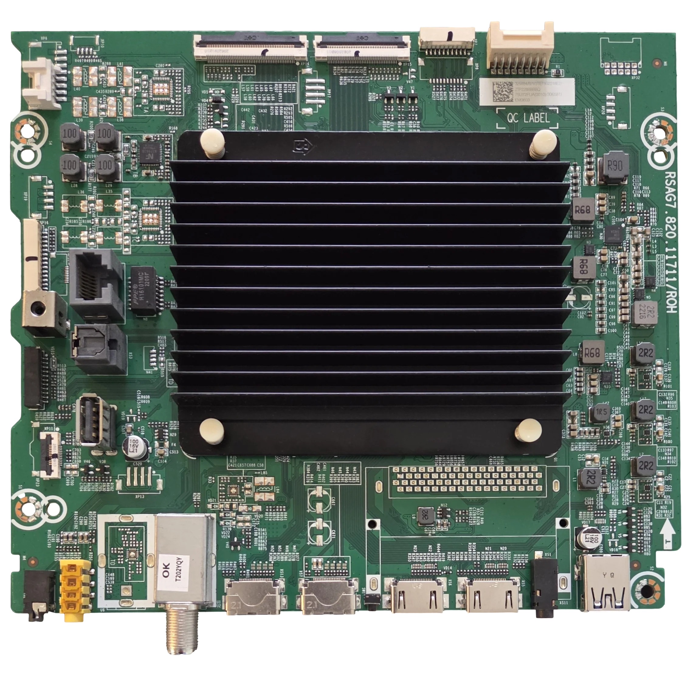306587 Hisense Main Board, 325884, RSAG7.820.11711/ROH, 75U7H