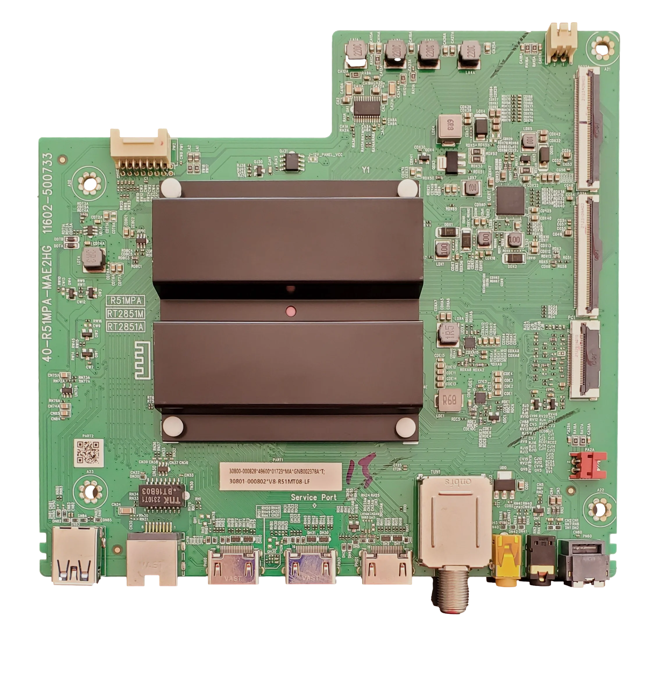 30800-000828 TCL Main Board, 30801-000802, 40-R51MPA-MAE2HG, 50S450