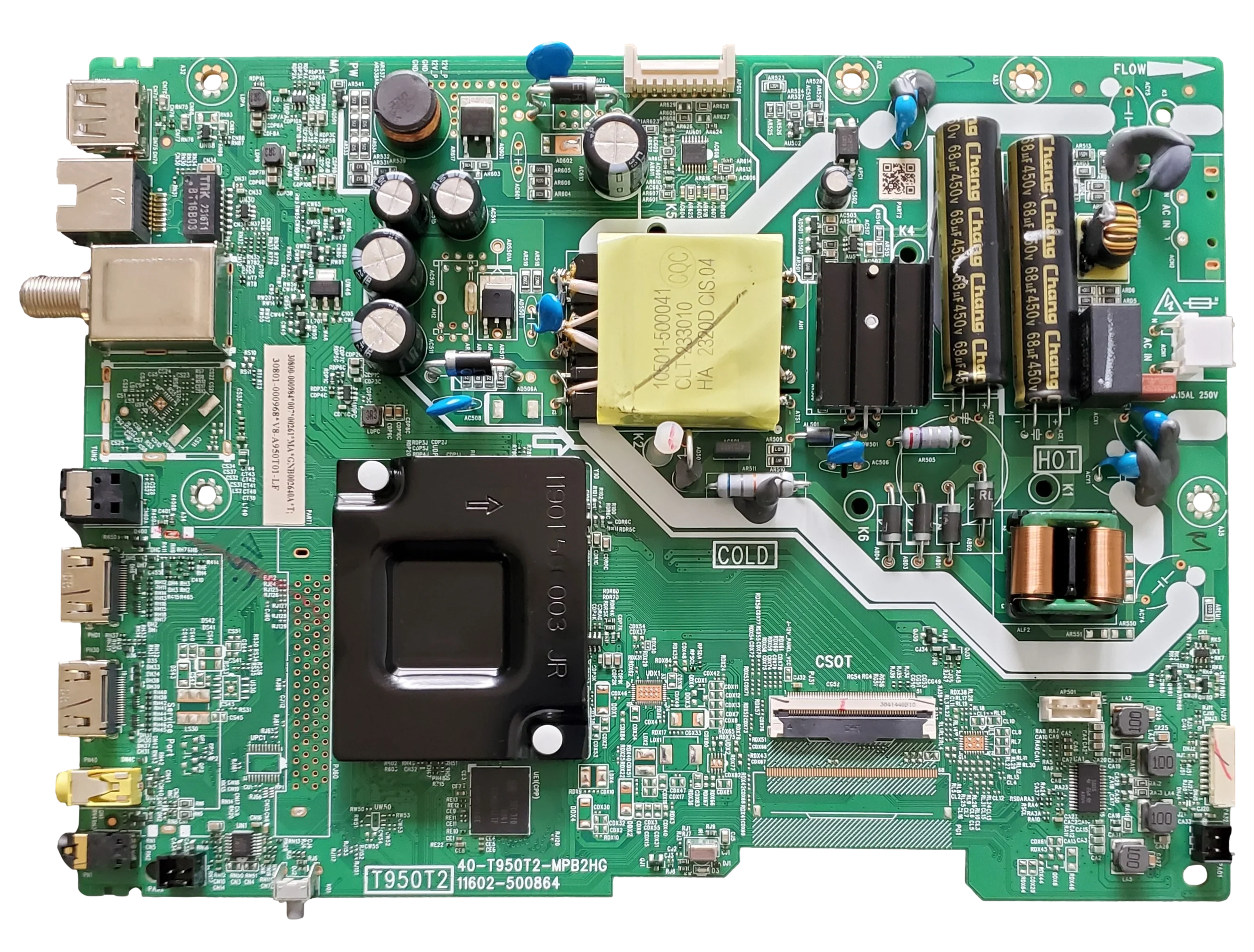 30800-000984, TCL Main Board, 40-T950T2-MPB2HG, 40S350F