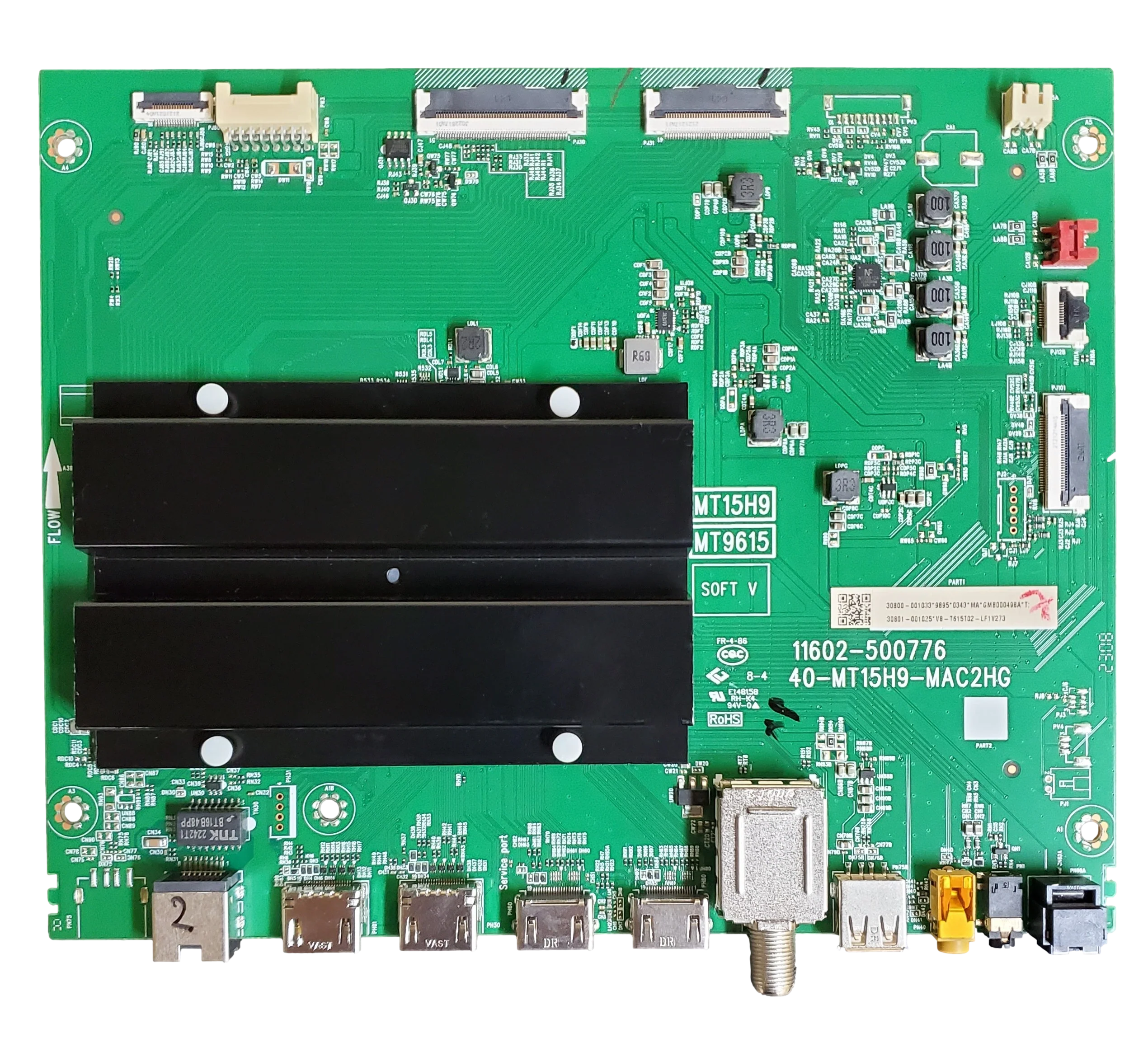 30800-001033 TCL Main Board, 30801-001025, 40-MT15H9-MAC2HG, 85Q750G