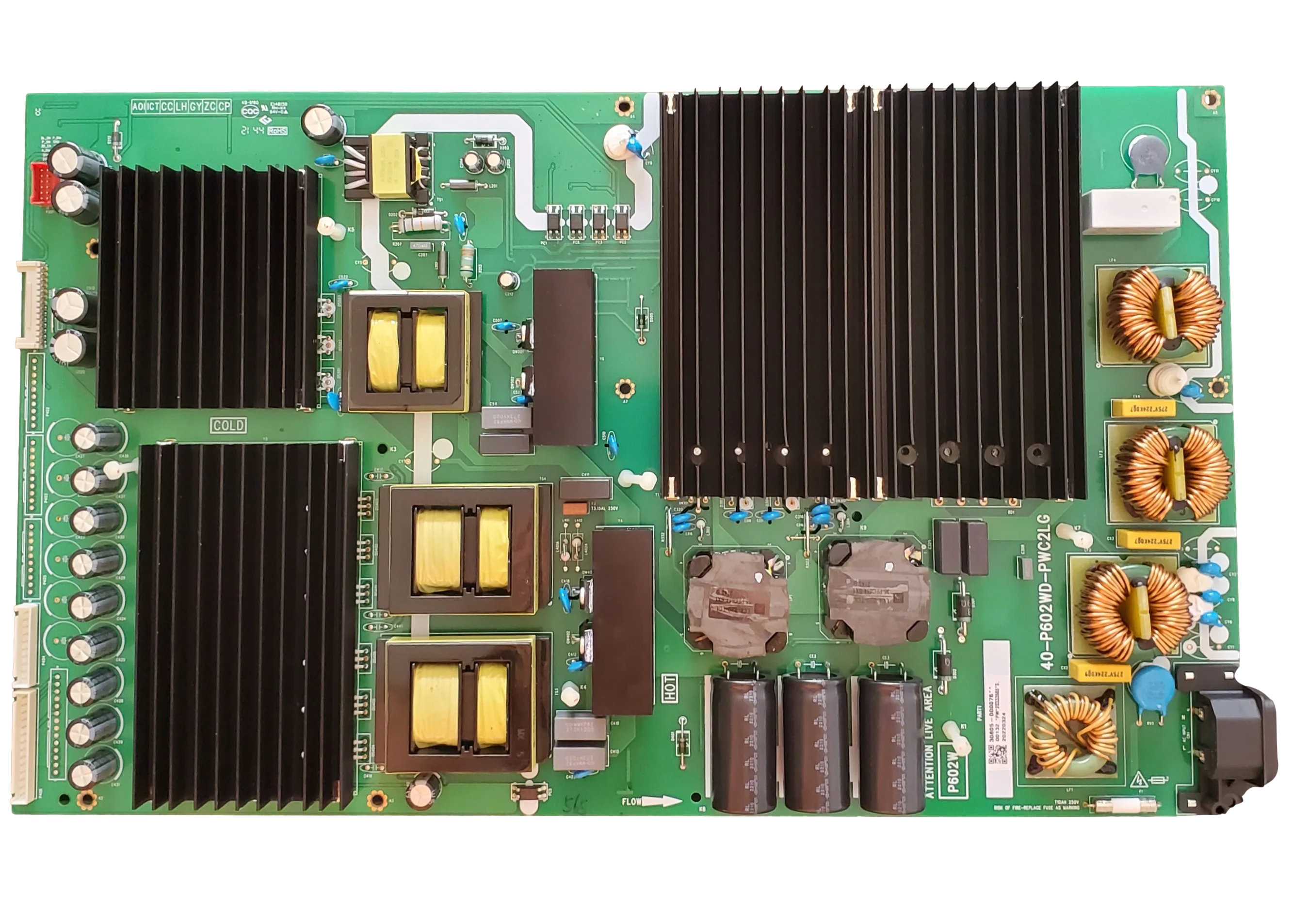 30805-000076, TCL Power Supply Board, 40-P602WD-PWC2LG, 75R635, 85S431, 85S435, 85S446, 85S450G
