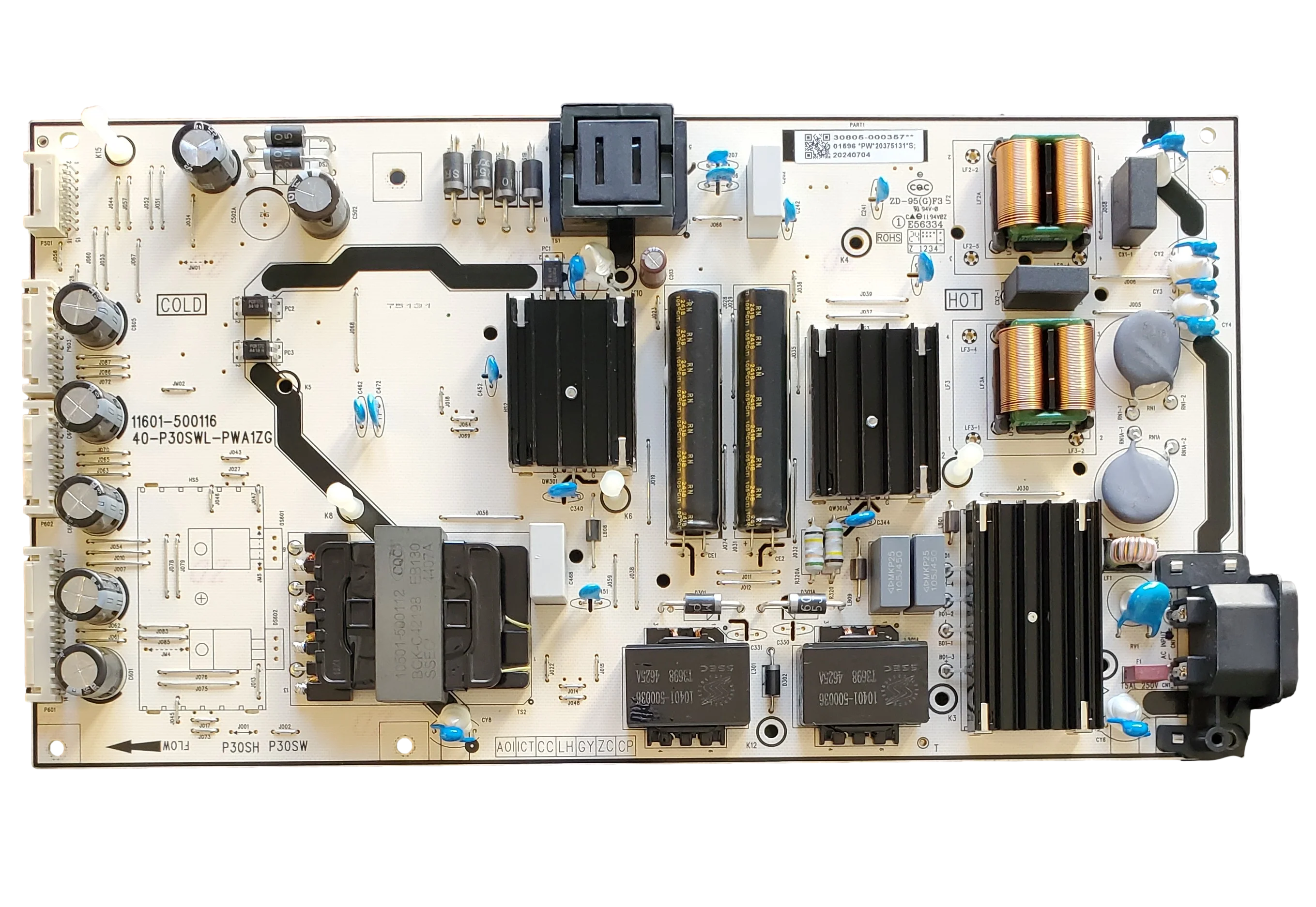 30805-000357 TCL Power Supply, 40-P30SWL-PWA1ZG, 55Q750G