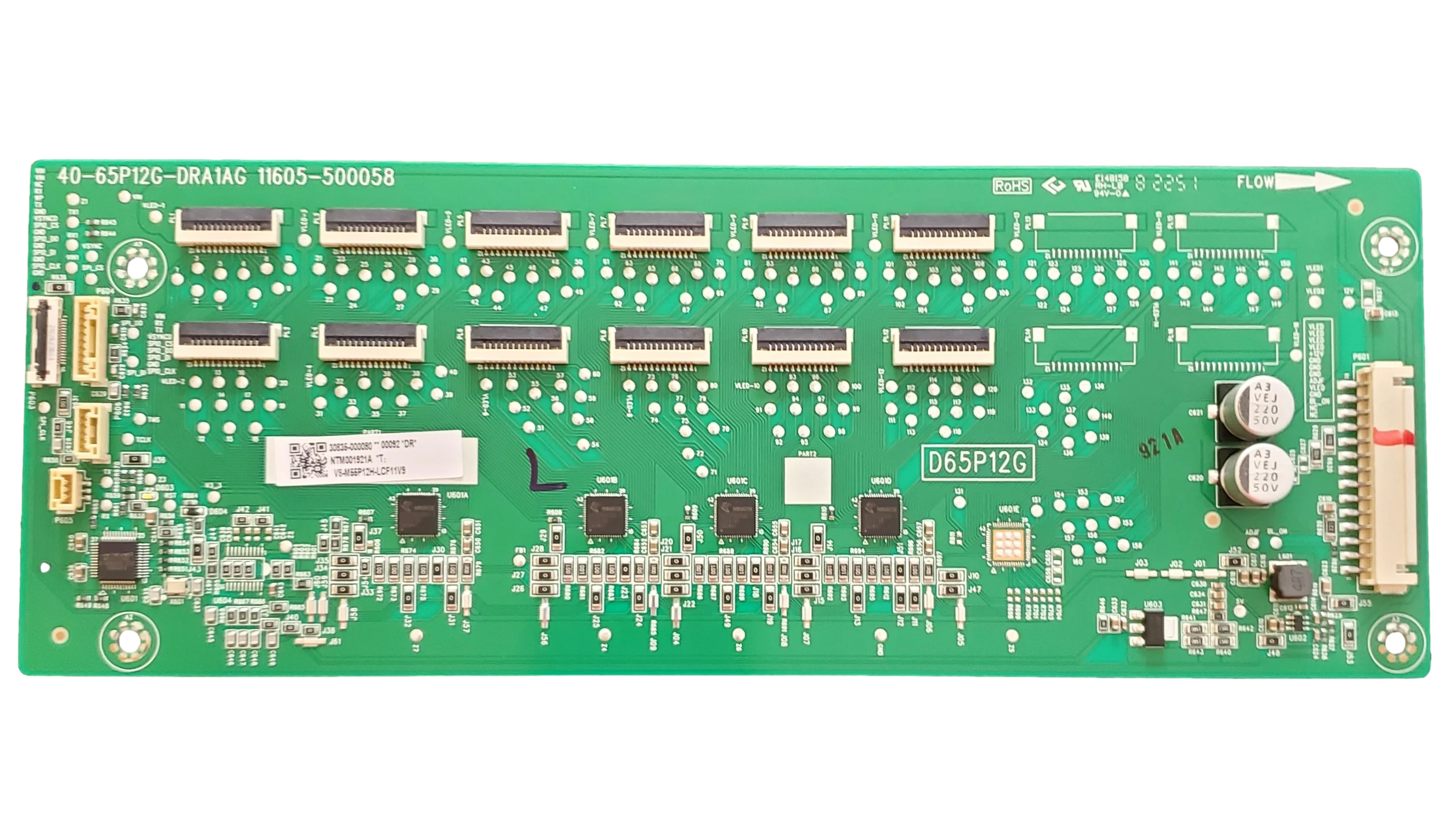 30835-000080 TCL LED Driver, 40-65P12G-DRA1AG, 11602-500058, 55Q750G