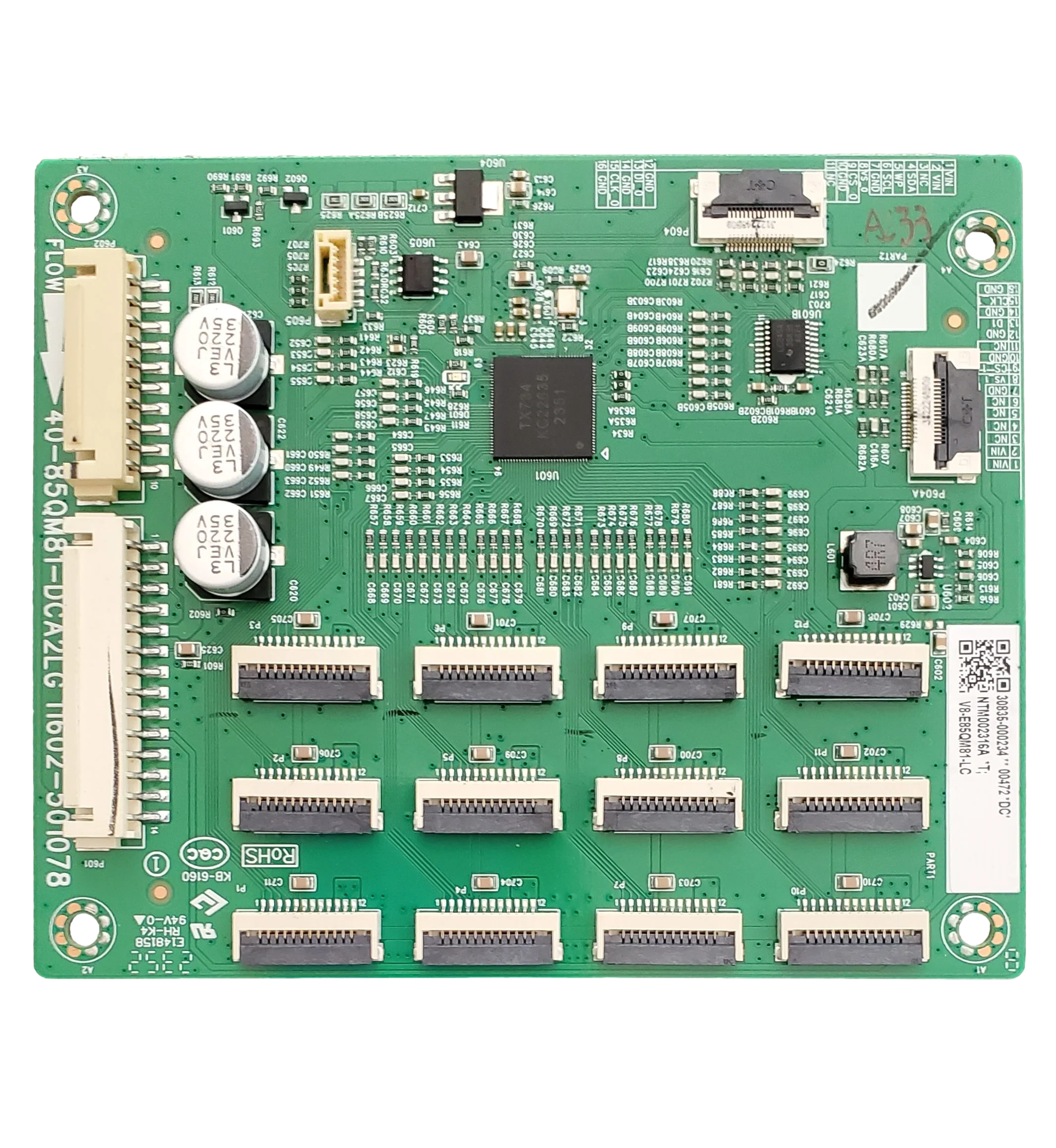 30835-000234 TCL LED Driver, 11602-501078, 40-85QM81-DCA2LG, 85QM851G