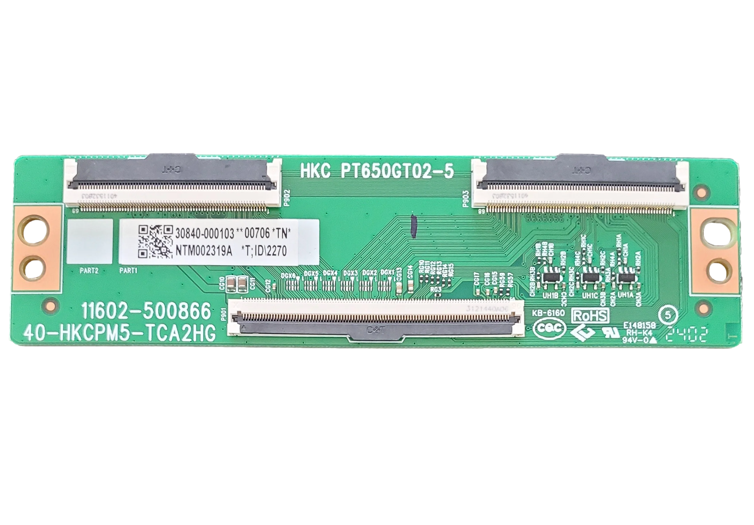 30840-000103 TCL T-Con, 11602-500866, 40-HKCPM5-TCA2HG, PT650GT02-5, 85QM751G