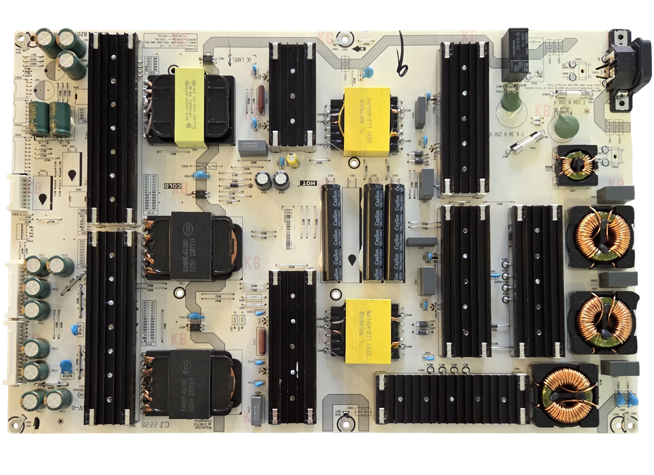 313713 Hisense Power Supply Board, RSAG7.820.9297/ROH, 75U7H, 75U75H