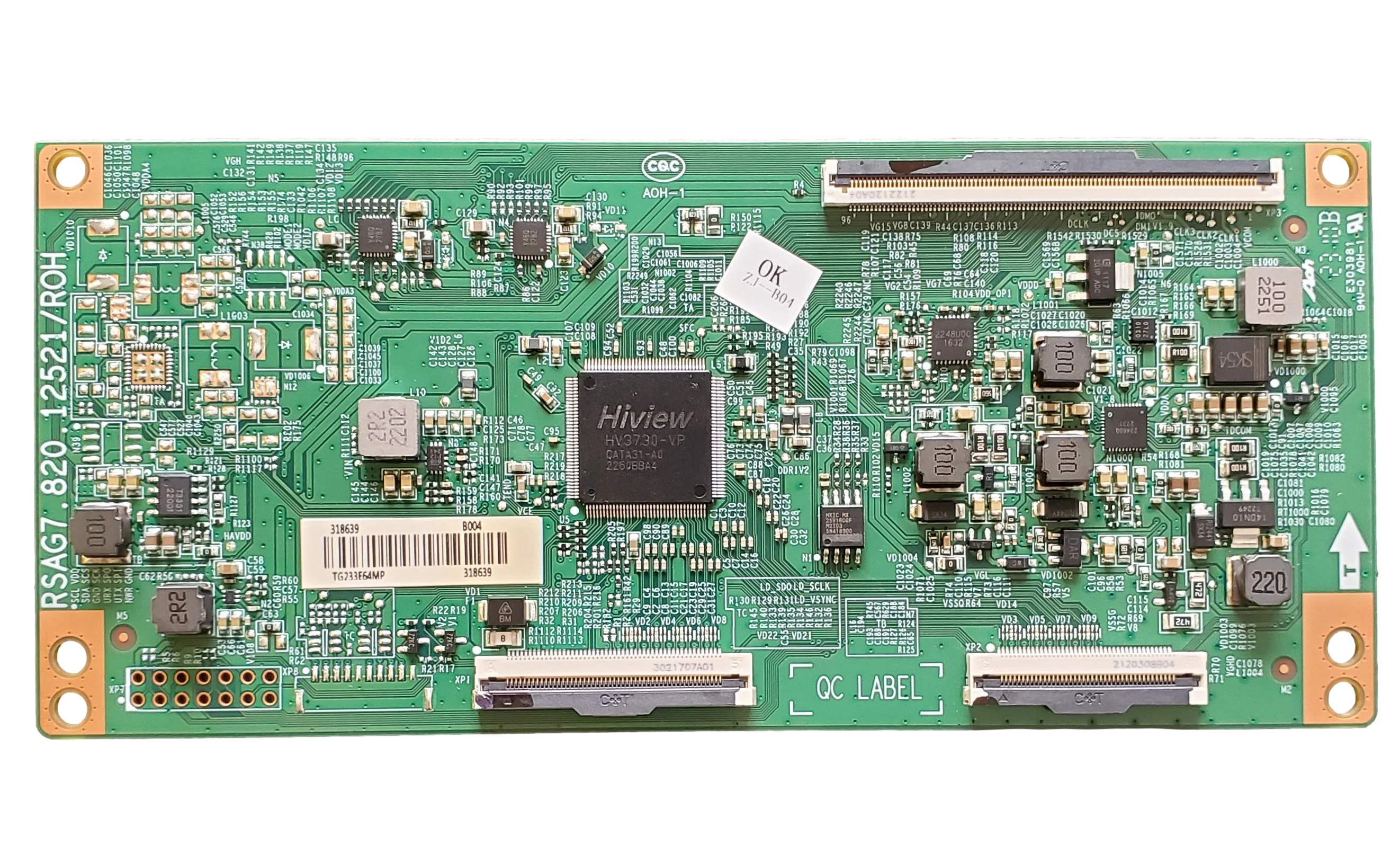 318639 Hisense T-Con Board, RSAG7.820.12521/ROH, 85UX