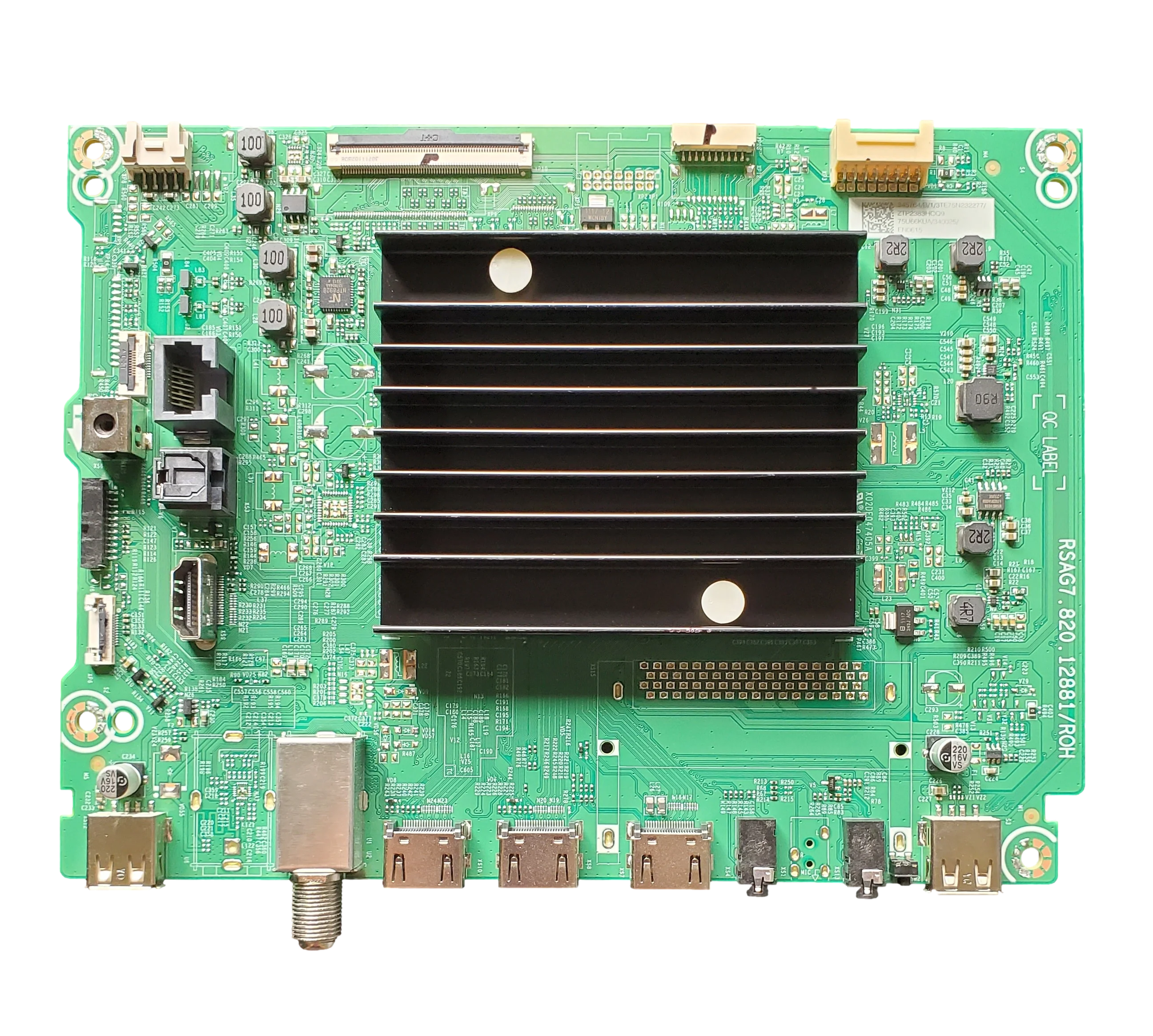 340025 Hisense Main Board, 340025, 340024, RSAG7.820.12881/ROH ,75U66KUA, 75U6K