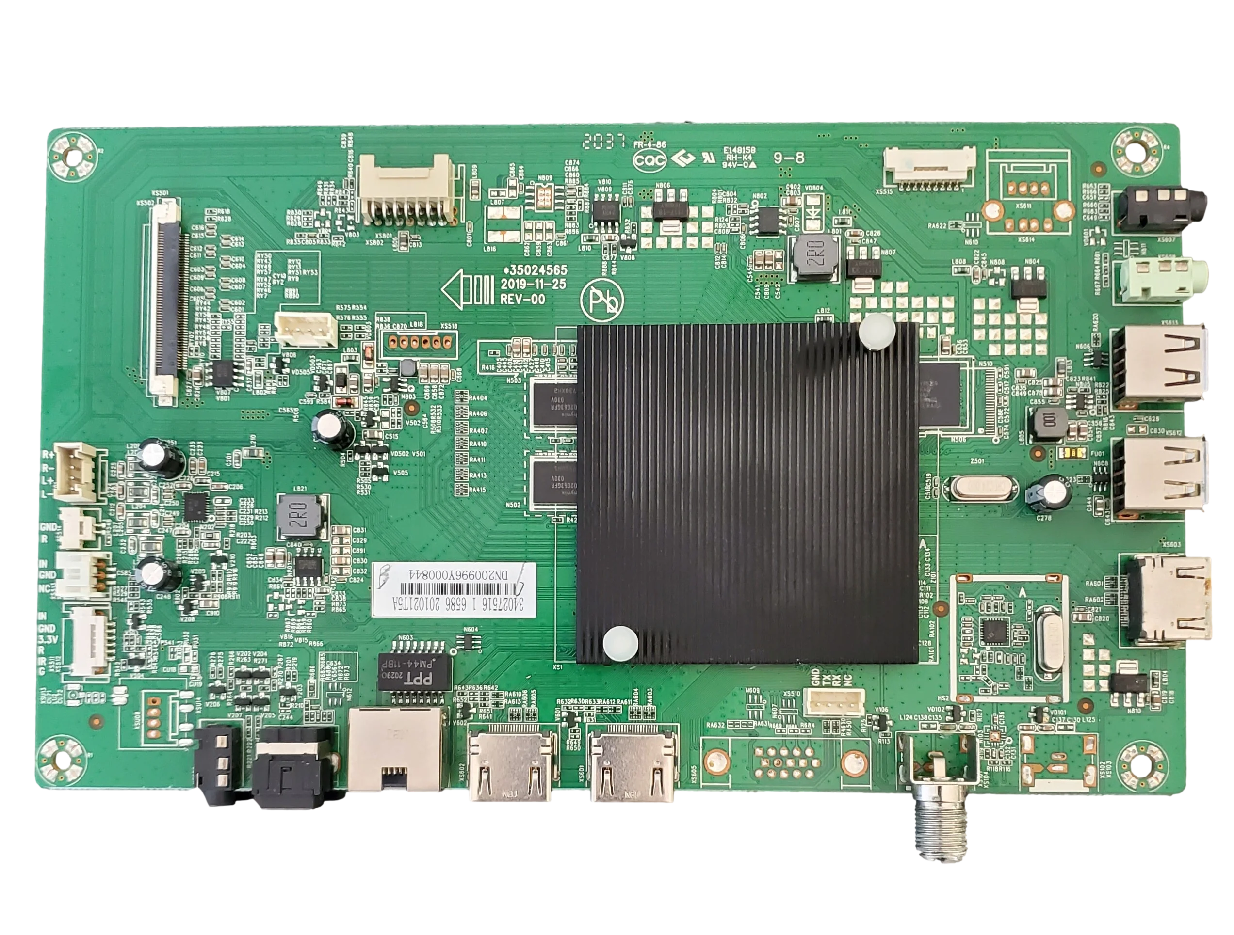 34027516 Proscan Main Board, CC580PV7D, 35024565, PLED8220-UHDSM