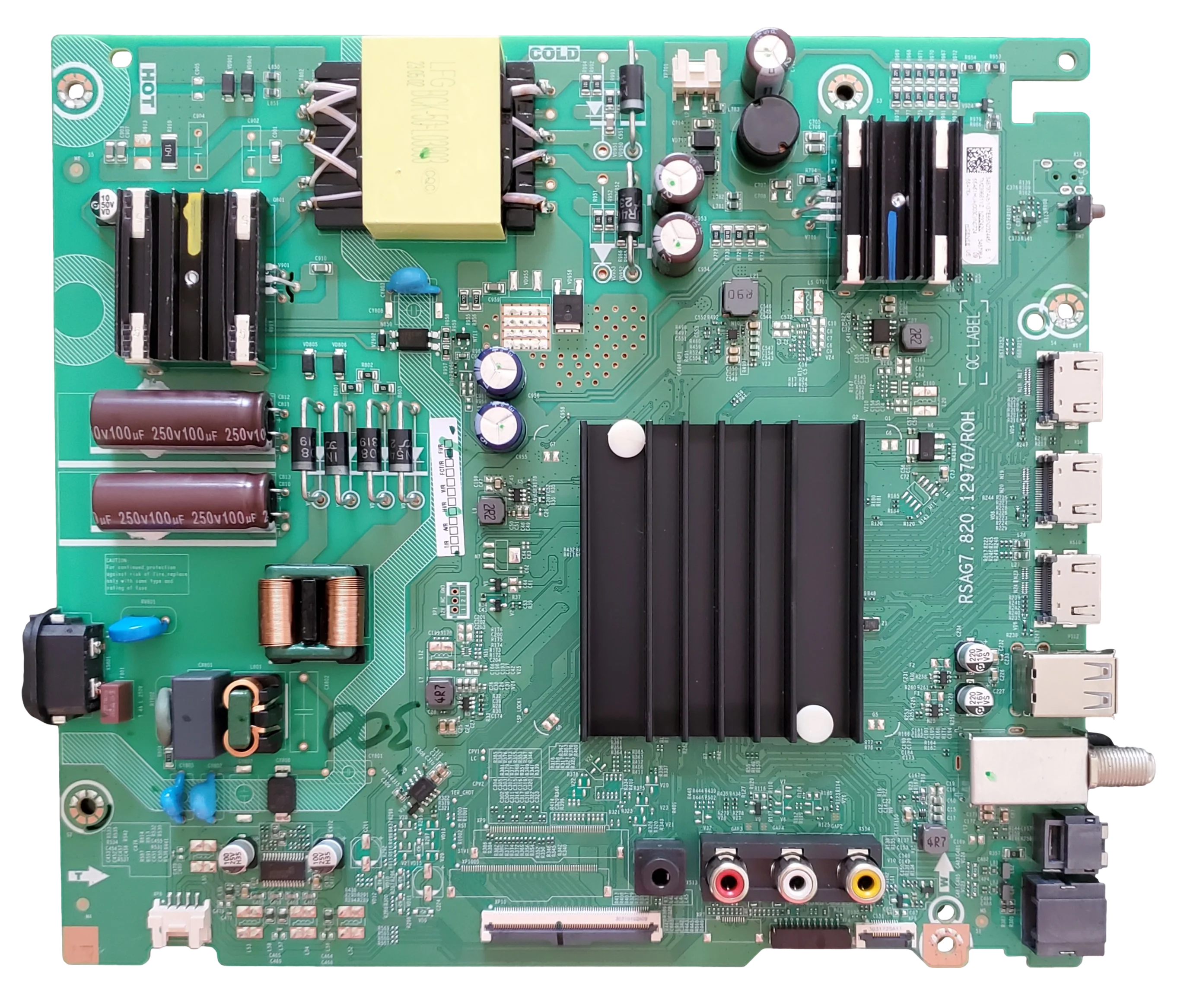 348797 Hisense Main Board, 348798, RSAG7.820.12970/ROH, 55N23242UH08607, 55A76K