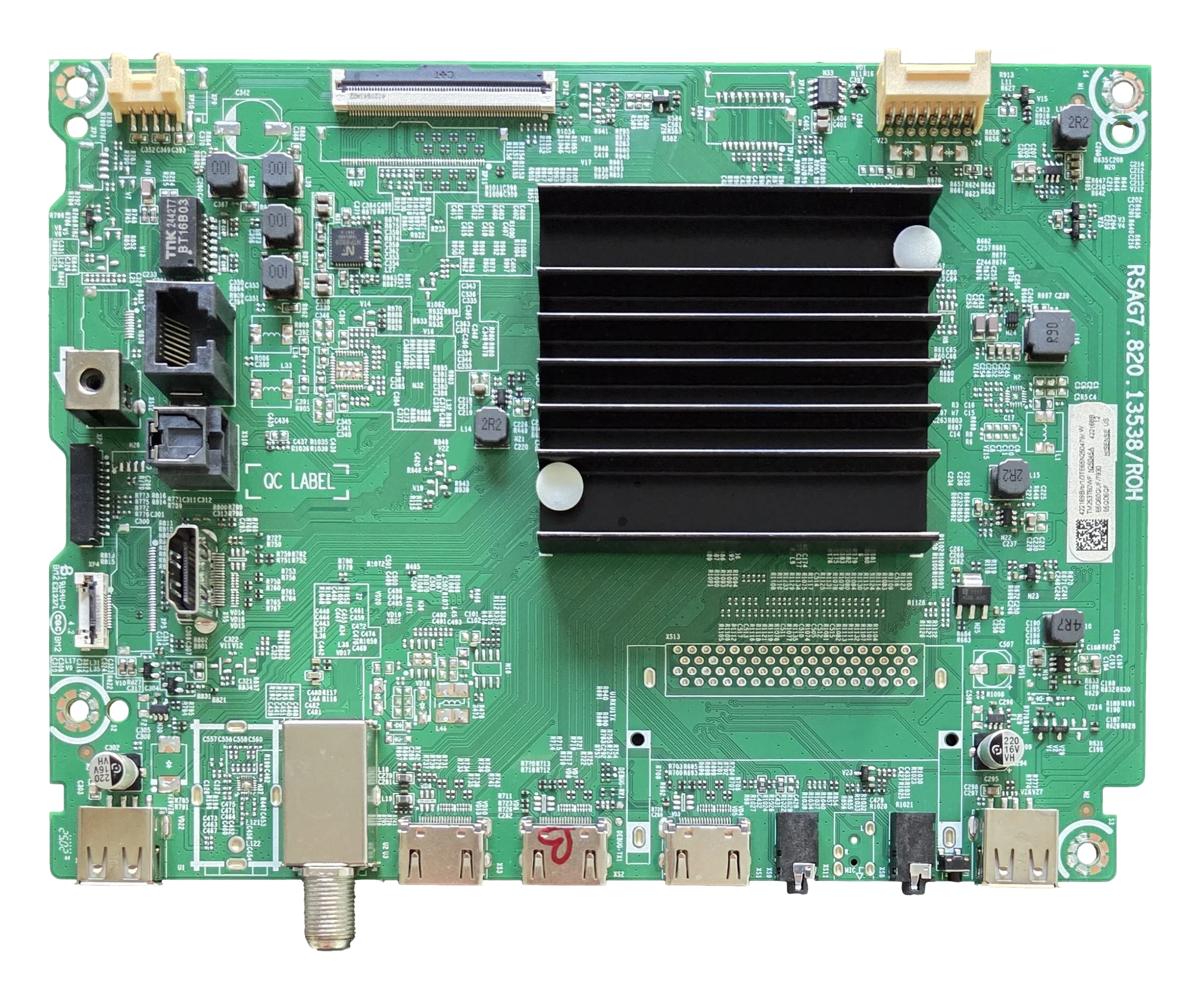 422169 Hisense Main Board, 422168, RSAG7.820.13538/ROH, 65QD6QF