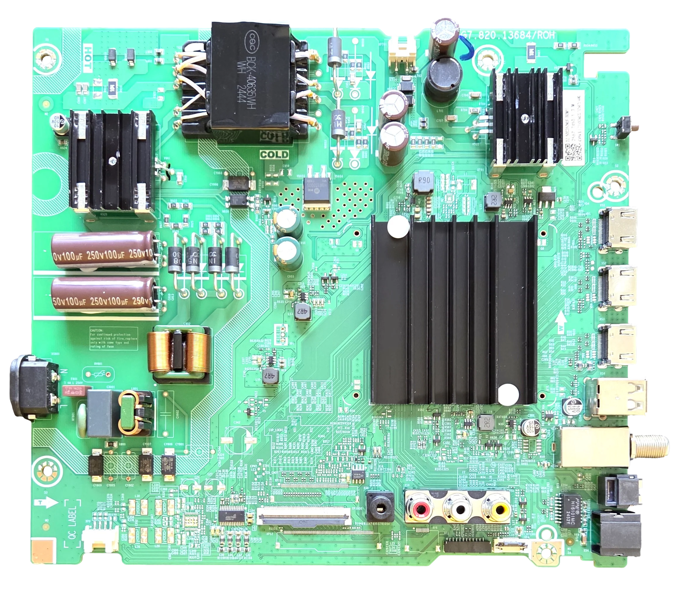 424984 Toshiba Main Board, 424984B, RSAG7.820.13684/ROH, 50C350NU