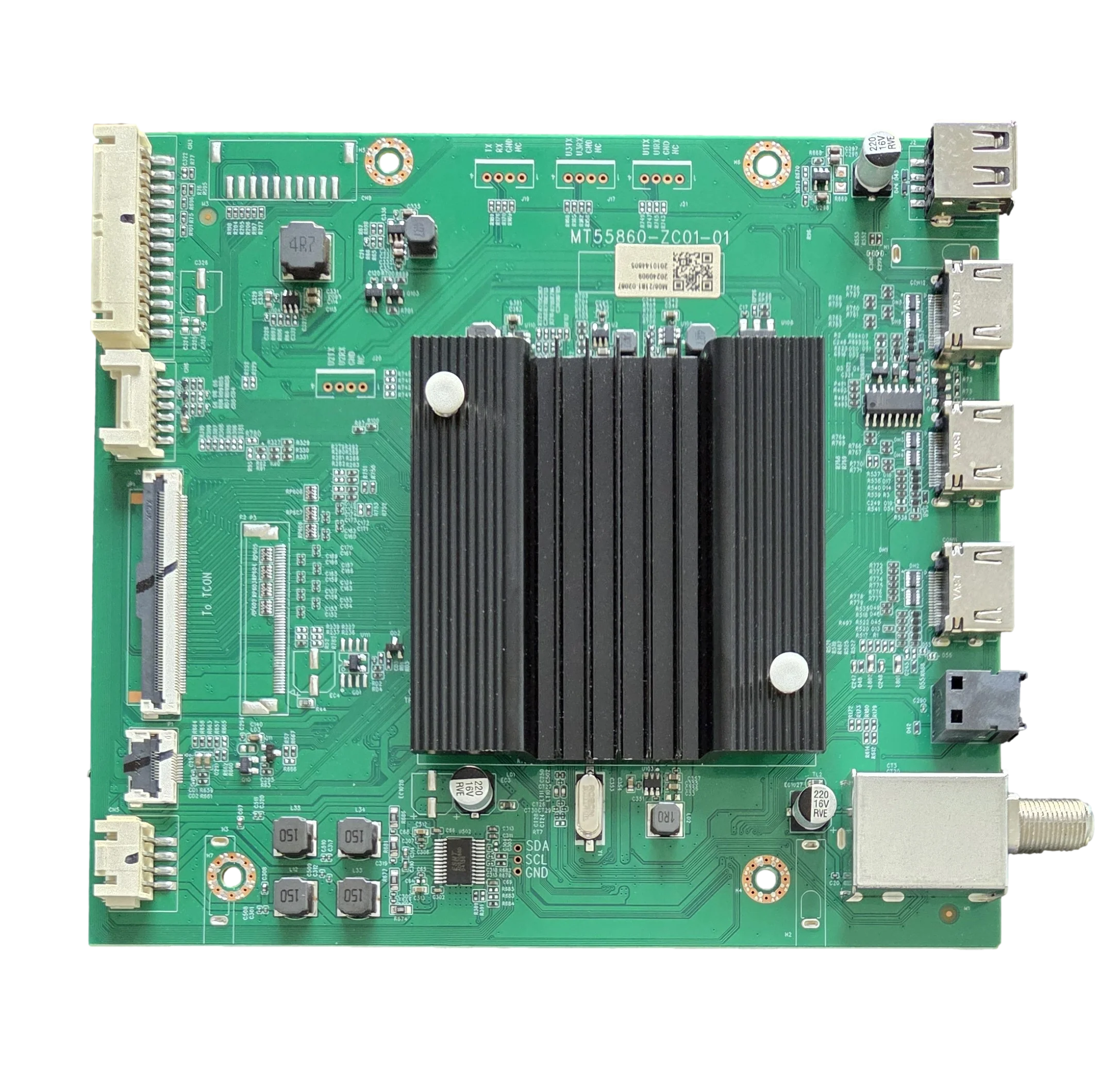 515C55860M06 Vizio Main Board, MT55860-ZC01-01, V4K65M-0810