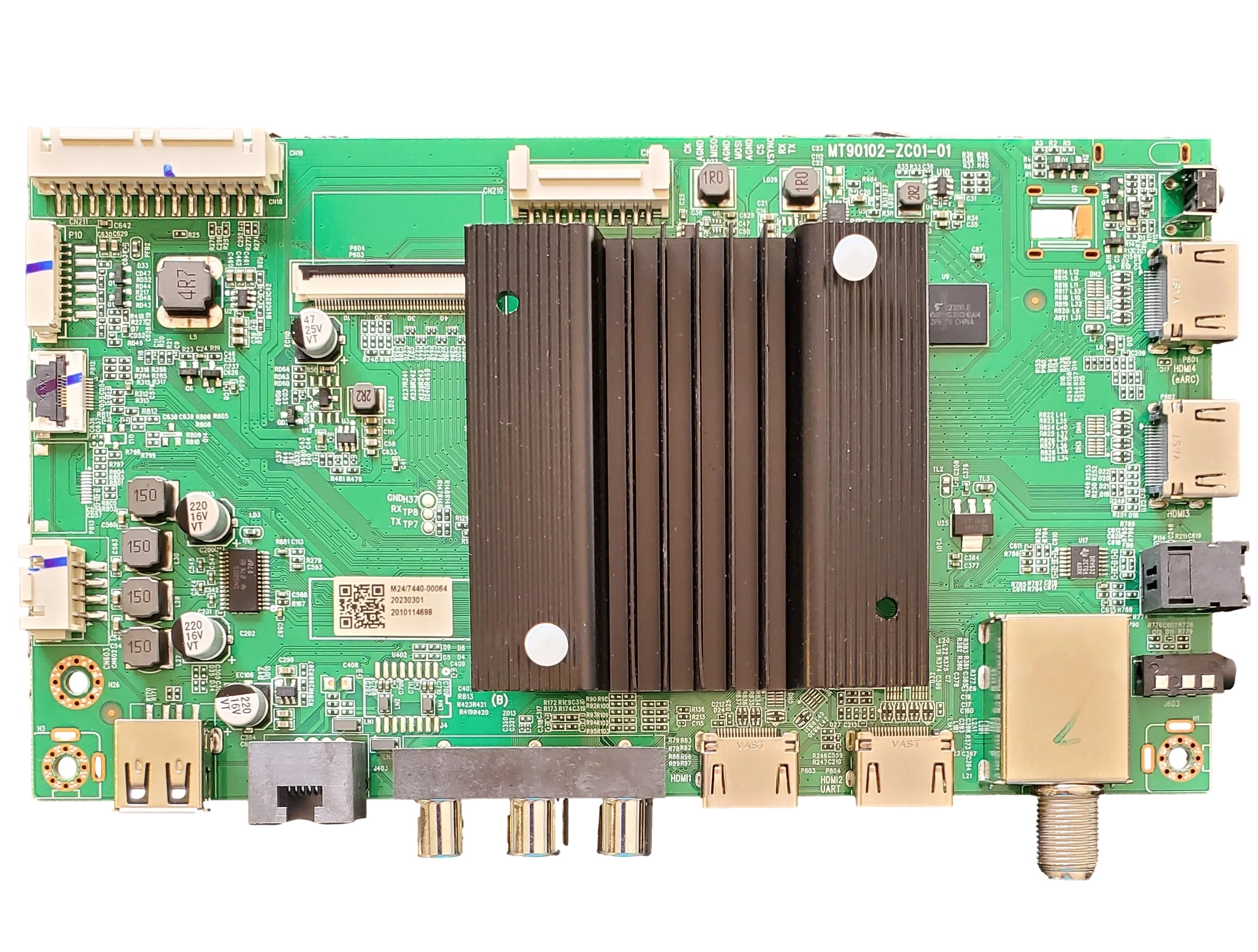 515C90102M24 ROKU Main Board, MT90102-ZC01-01, 65R6A5X, 75R6A5R, 55R6A5X, 65R6AX