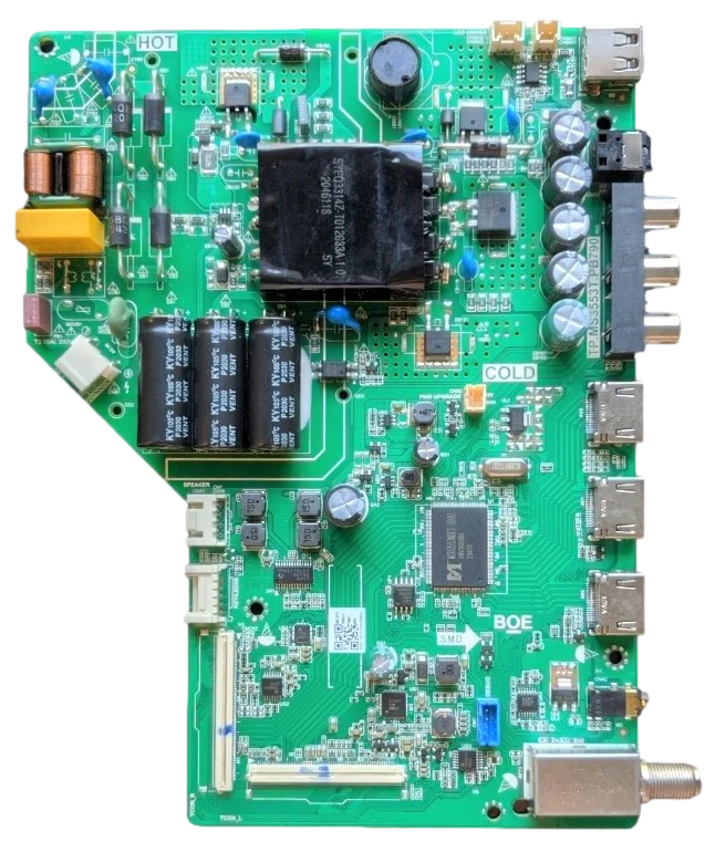 60103-00677 Insignia Main Board, N20114137, TP.MS3553T.PB790, NS-43D420NA20