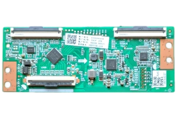 60106-00515 Vizio T-Con, 4300096448, D43F-J04
