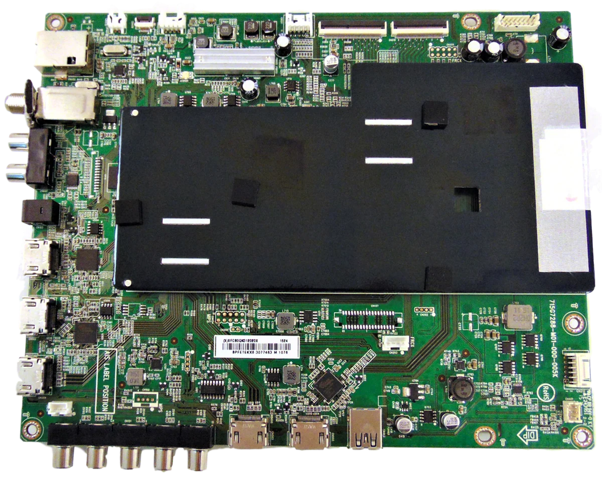 756TXFCB0QK0120 Vizio Main Board, 756TXFCB0QK012, 715G7288-M02-000-005T, GXFCB0QK012040X, GXFCB0QK012030X, GXFCB0QK012020X, CBPFETEKX6C, M50-C1