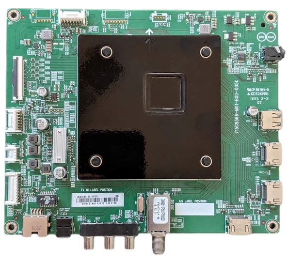 756TXICB01K014 Insignia Main Board, 756TXICB01K014, 715G9566-M01-B00-005K, (X)XICB01K0140, NS-55DF710NA19, NS-58DF620NA20, NS-58DF620CA20