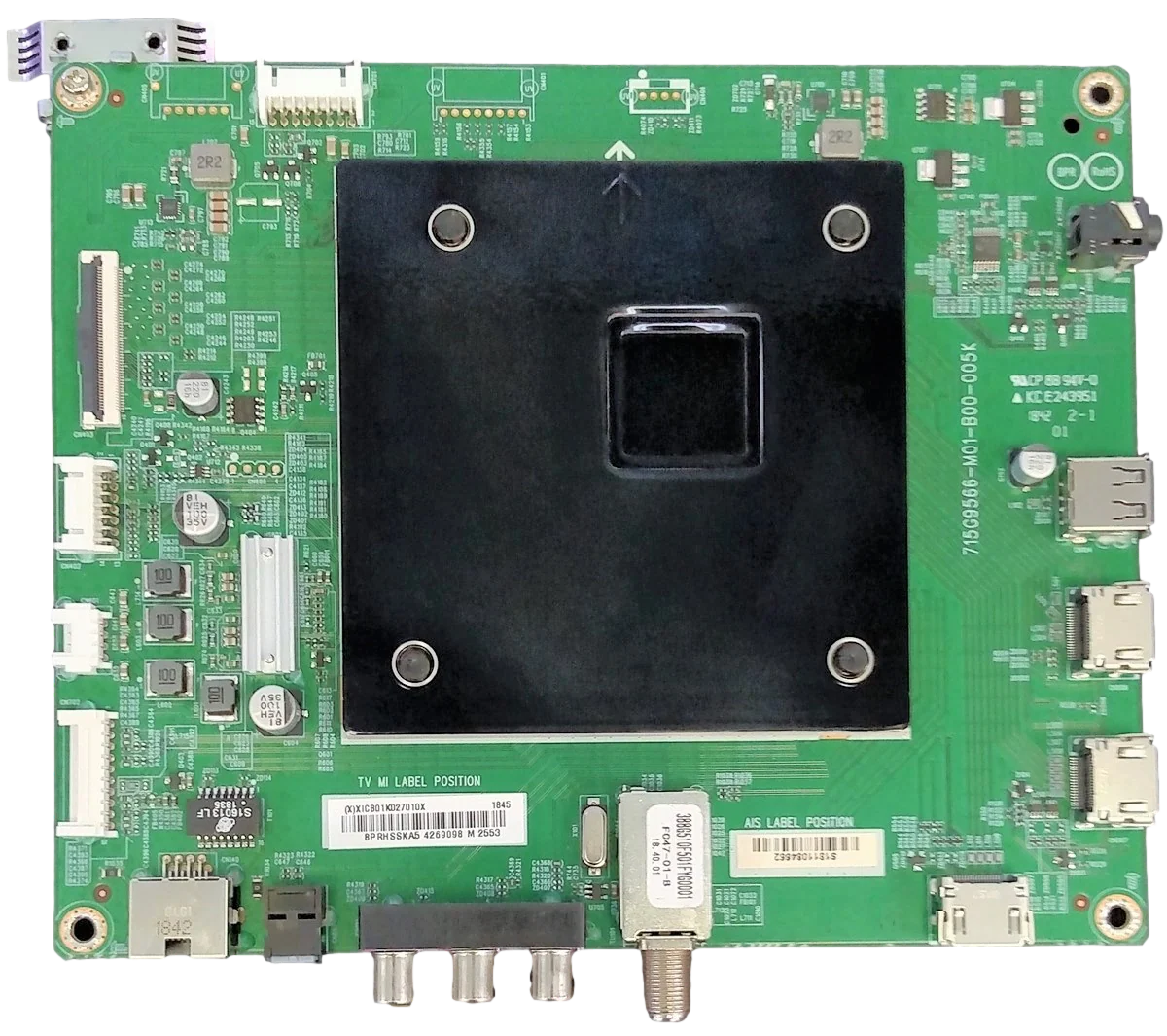 756TXICB01K0270 Insignia Main Board, 756TXICB01K027, (X)XICB01K027010X, 4269098, NS-50DF710NA19