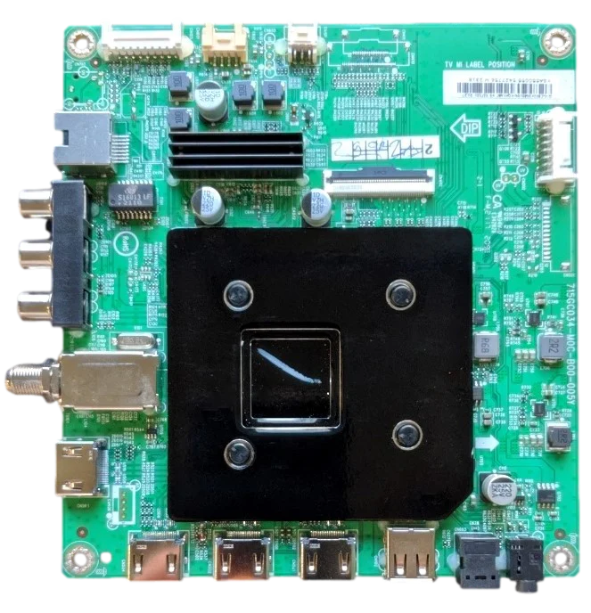 756TXLCB02K058 Insignia Main Board, 756TXLCB02K058010X, 715GC034-M0C-B00-005Y, NS-55F501NA22