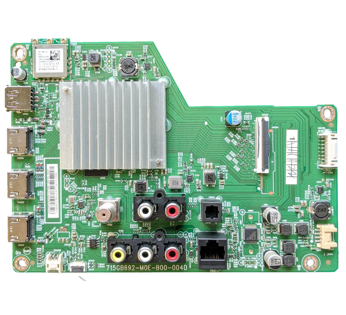 756TXLCB02K063 Vizio Main Board, (G)XLCB02K063, 715GB692-M0E-B00-004D, V555-J01