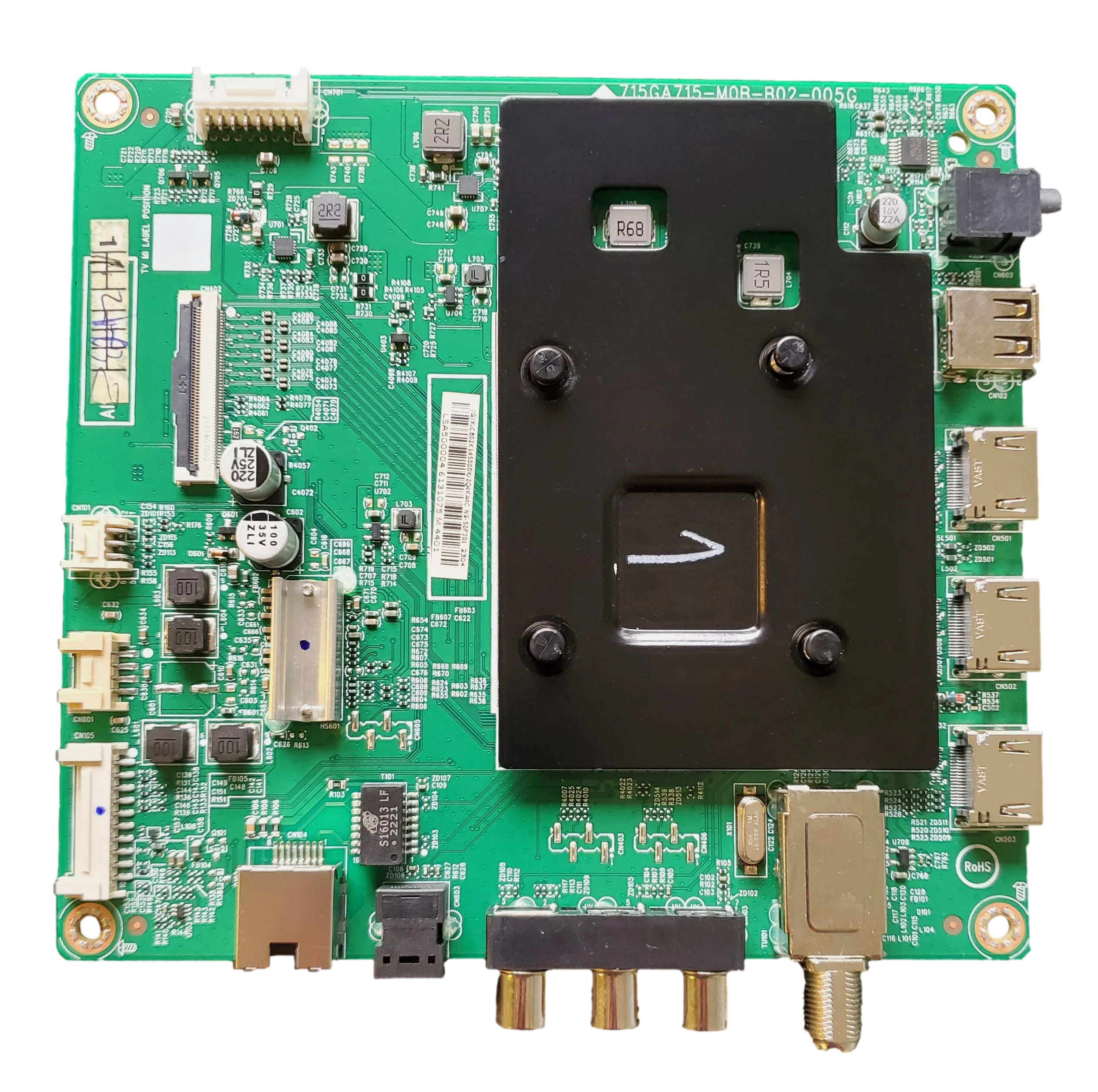 756TXLCB02K145 Insignia Main Board, (G)XLCB02K145000X, 715GA715-M0B-B02-005G, NS-50F301NA24