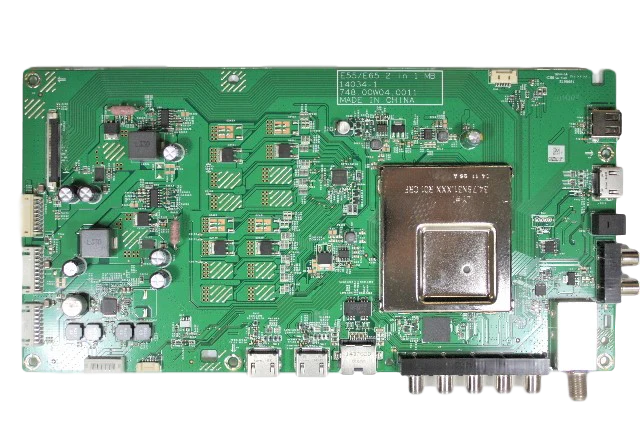 791.00W10.B002 Vizio Main Board, 755.00W01.B001, 748.00W04.0011, E65X-C2, E65X-C2 LWJASDAR E65X-C2 LWZASDAR E65X-C2 LWZASDCR