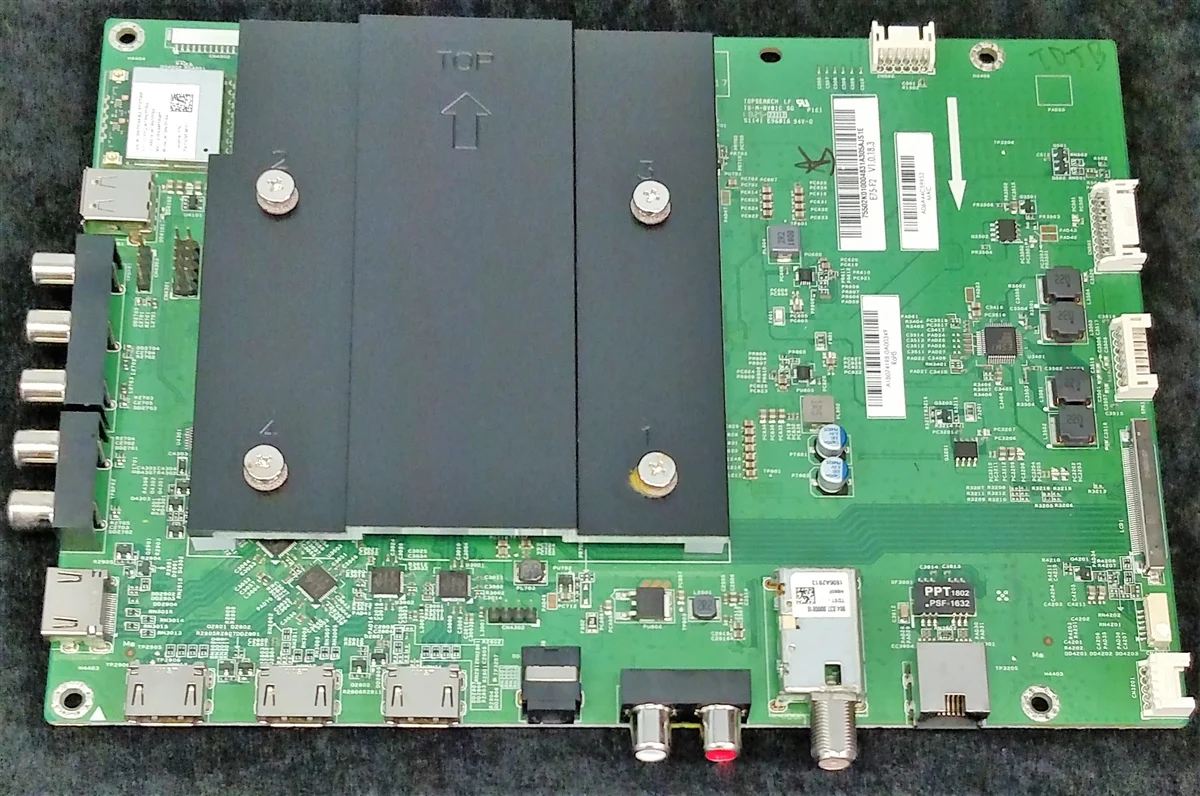 791.02K10.0004 Vizio Main Board, 791.02K10.0003, 75502K010004, E75-F2