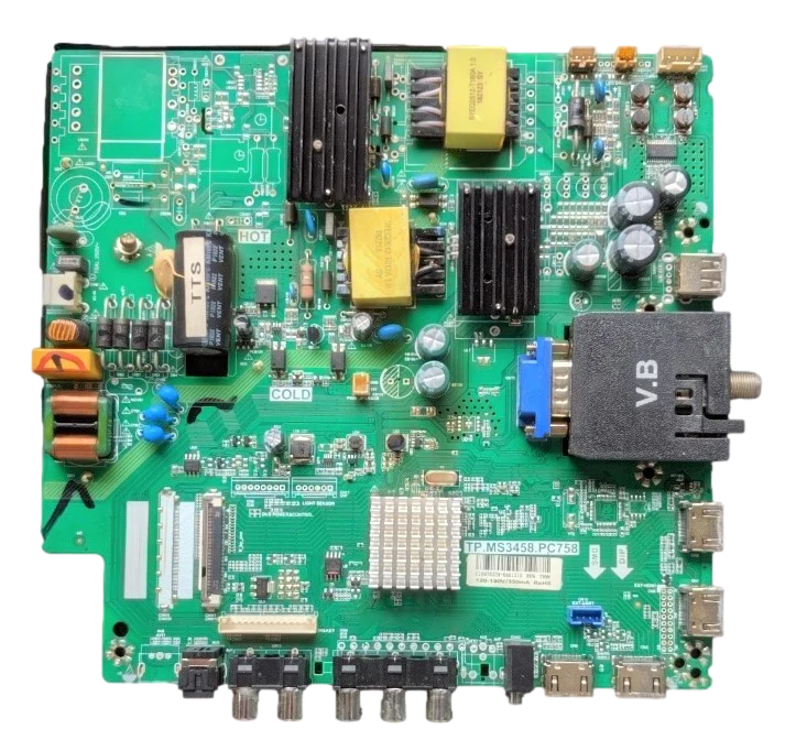8142123342107 Sceptre Main Board, C18076228, TP.MS3458.PC758, 58FC