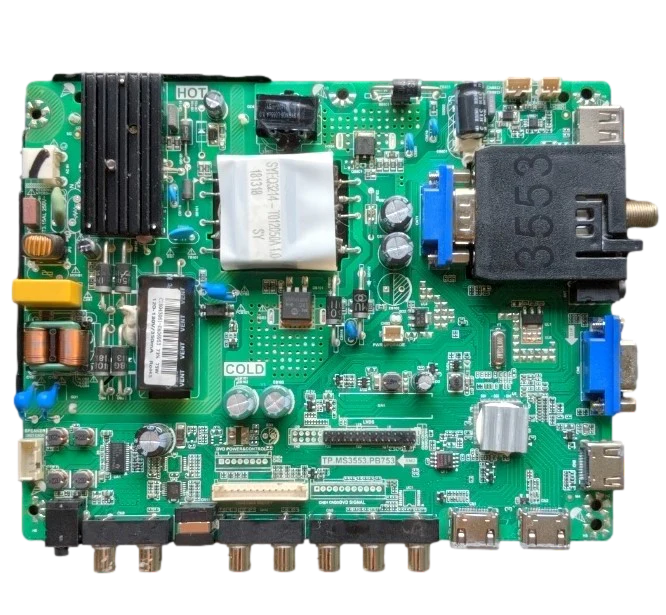 8142123352158 Sceptre Main Board/Power Supply, TP.MS3553.PB753, T201803061A, 20180512, H50