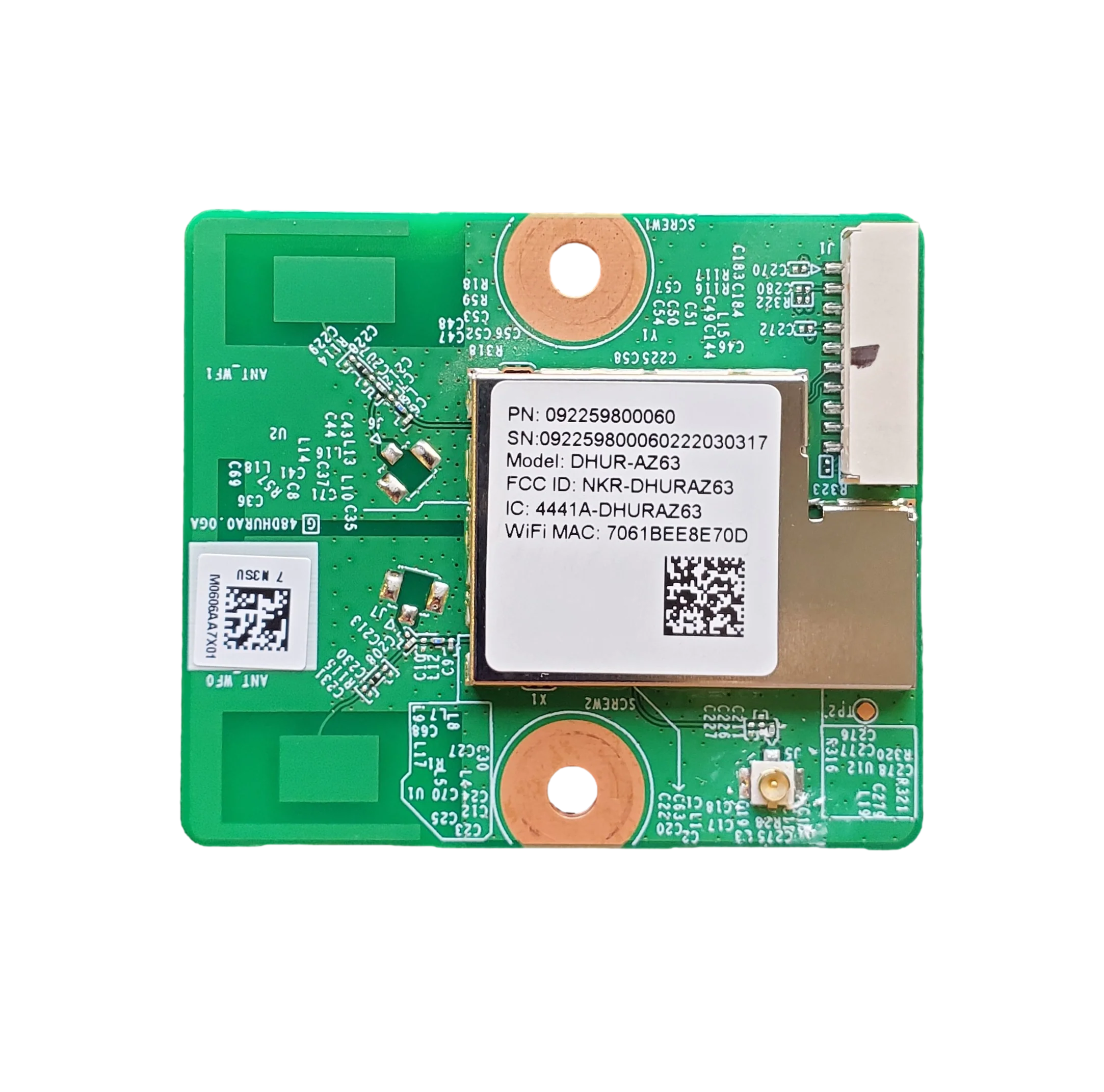 92259800060 Insignia Wi-fi, DHUR-AZ63NS, 43F301NA22