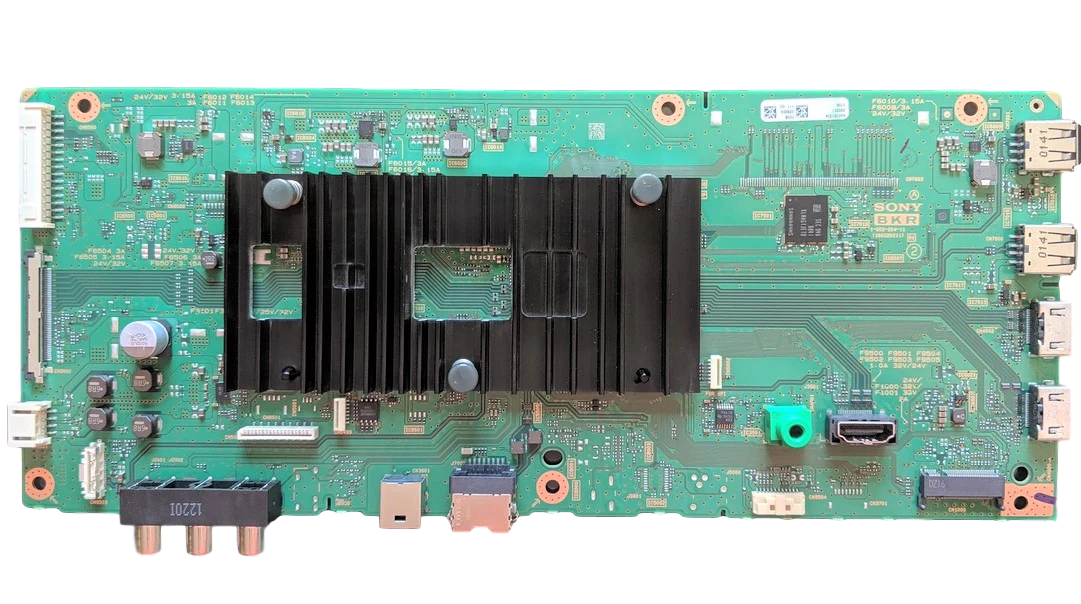 A-5019-132-A Sony Main Board, A5019132A, A5019133A, A5019133B, 1-002-204-11, KD-65X750H, KD-55X750H, KD-75X750H, KD-55X75CH, KD-65X75CH