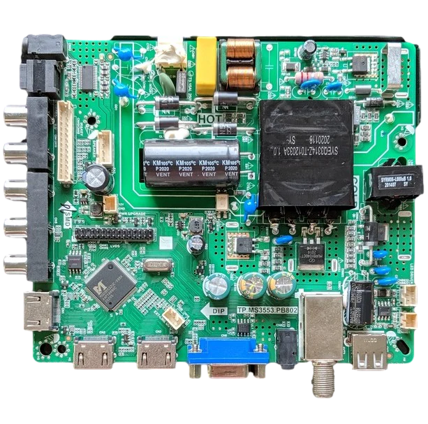 A20052796 Sceptre Main Board/Power Supply, TP.MS3553.PB802, DXCK202005-032, V400HJ6-PEI, JJTV53PA