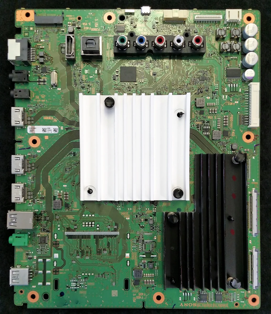 A2201064A, A-2201-064-A Sony Main Board, A2201034A, 1-982-627-11, 1-982-627-12, A2201034B, A2201034C, 18036-6AH-02, XBR-75X850F, XBR-65X850F, XBR-70X830F,  XBR-75X830F, XBR-85X850F