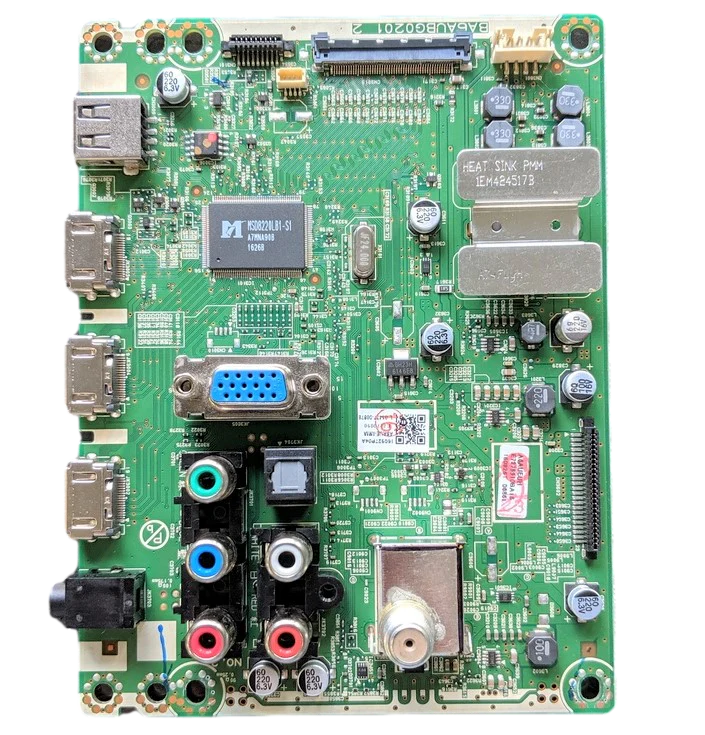 A6AUEMMA-001 Philips Main Board, BA6AUBG0201 2, A6AUEUH, DS2, LF503EM7F