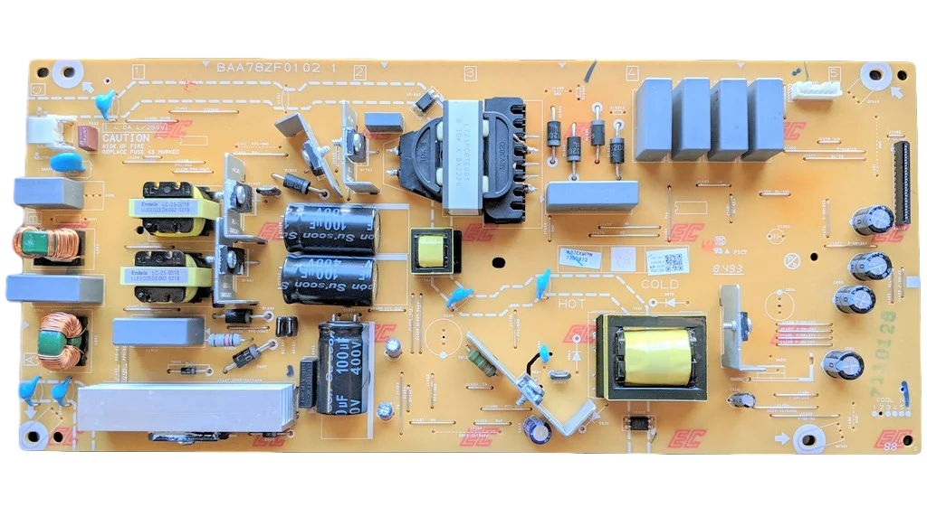 AB78XMPW-001 Philips Power Supply, AB78XMPW, AB78T-MPW, BAA78ZF0102 1, 65PFL5604/F7