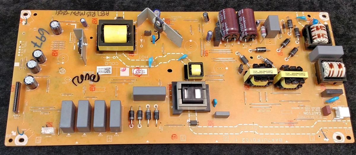 AB7R0MPW-001 Philips Power Supply, BAA7U1F0102, AB7RBMPW, 55PFL5703/F7