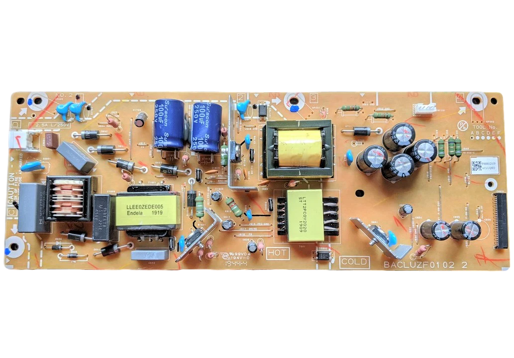 ACLUZMPWR002 Philips Power Supply, BACLUZF01 02 2, (ME6), ACLUQ022, 50PFL5604/F7
