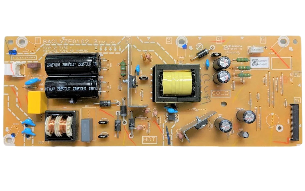 ACLVZMPWR001 Philips Power Supply, BACLVZF0102 1, ACLVV021, 43PFL5604/F7 ME1