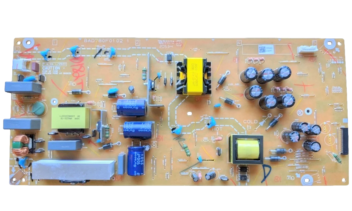 AD181MPW-001 PHILIPS Power Supply, P00004395, ADG81MPW, BAD780F0102 1,2  65PFL5766/F7, 65PUL7552/F7, 65PFL4756/F7