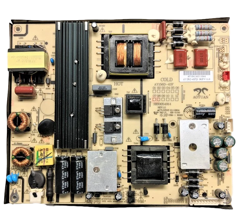 AY156D-4SF20 Haier Power Supply, AY156D-4SF, 3BS0054914, 55E5500U
