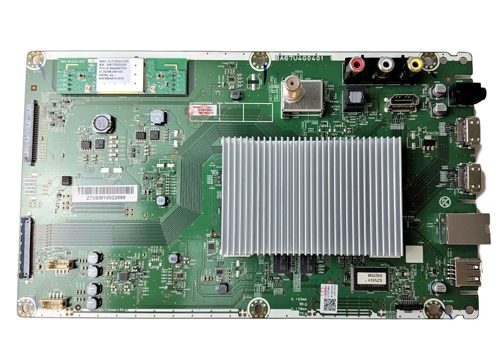 AZ7UEMMA-001 Philips Main Board, BA67U4G0401 1, AZ7UEUH, AZ7UE-MMA, 50PFL5601/F7B