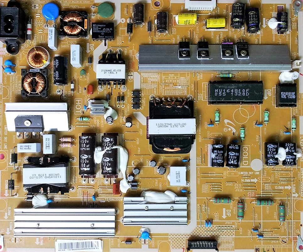 BN44-00622D Samsung Power Supply, L42X1QV_DSM, PSLF151X05A, UN40F6400AFXZA