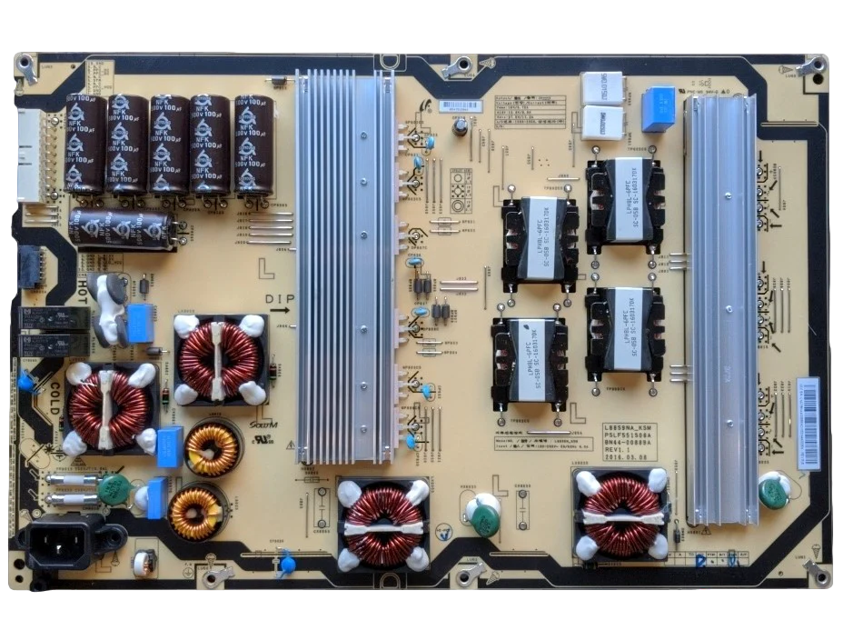 BN44-00889A Samsung Power Supply, L88S9NA_KSM, PSLF551S08A, UN88KS9810F FA01, UN88KS9810FXZA