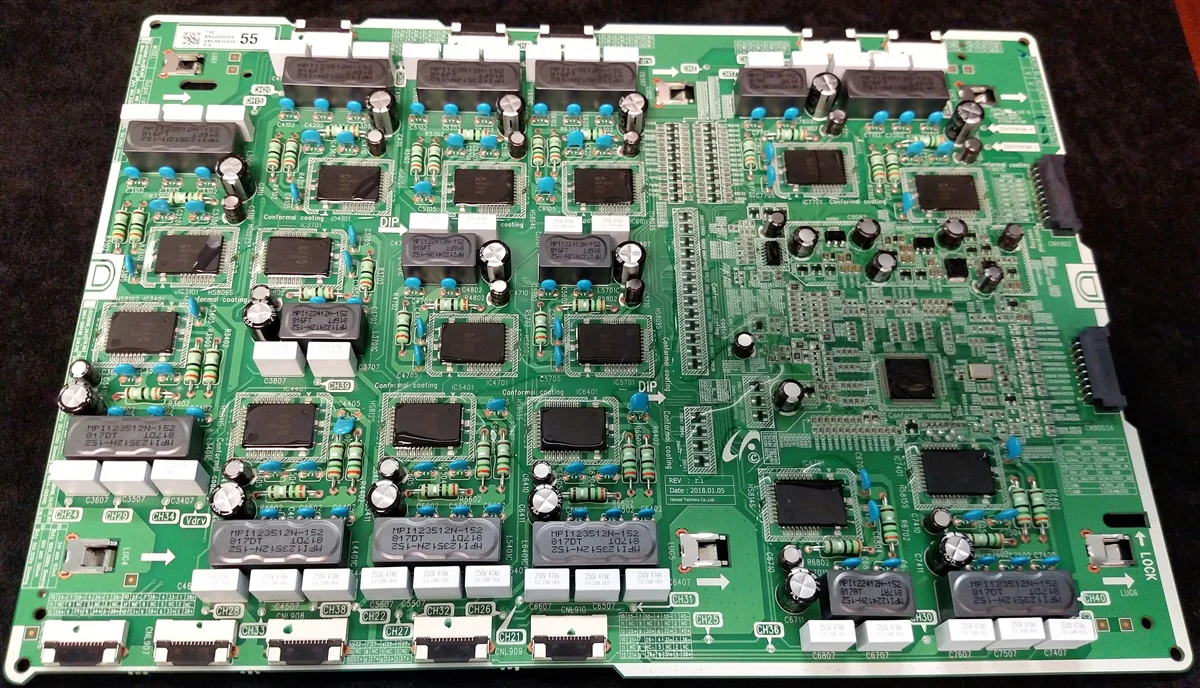 BN44-00949A SAMSUNG LED DRIVER, L55Q8NB_NHS, QN55Q8FNBFXZA, QN55Q8FNBVXZA
